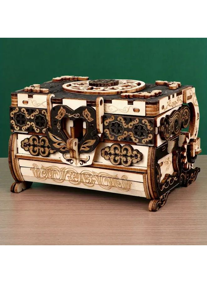 LT ZBH02 BLY 3D Wooden Puzzle Jewelry Box DIY Organizer Hidden Compartments Unique Gift - Image 5